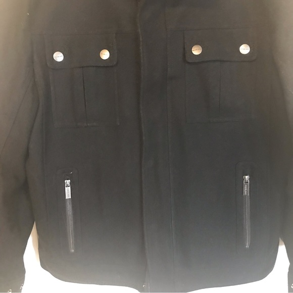 Michael Kors Wool Black Jacket, size Medium - Picture 15 of 15